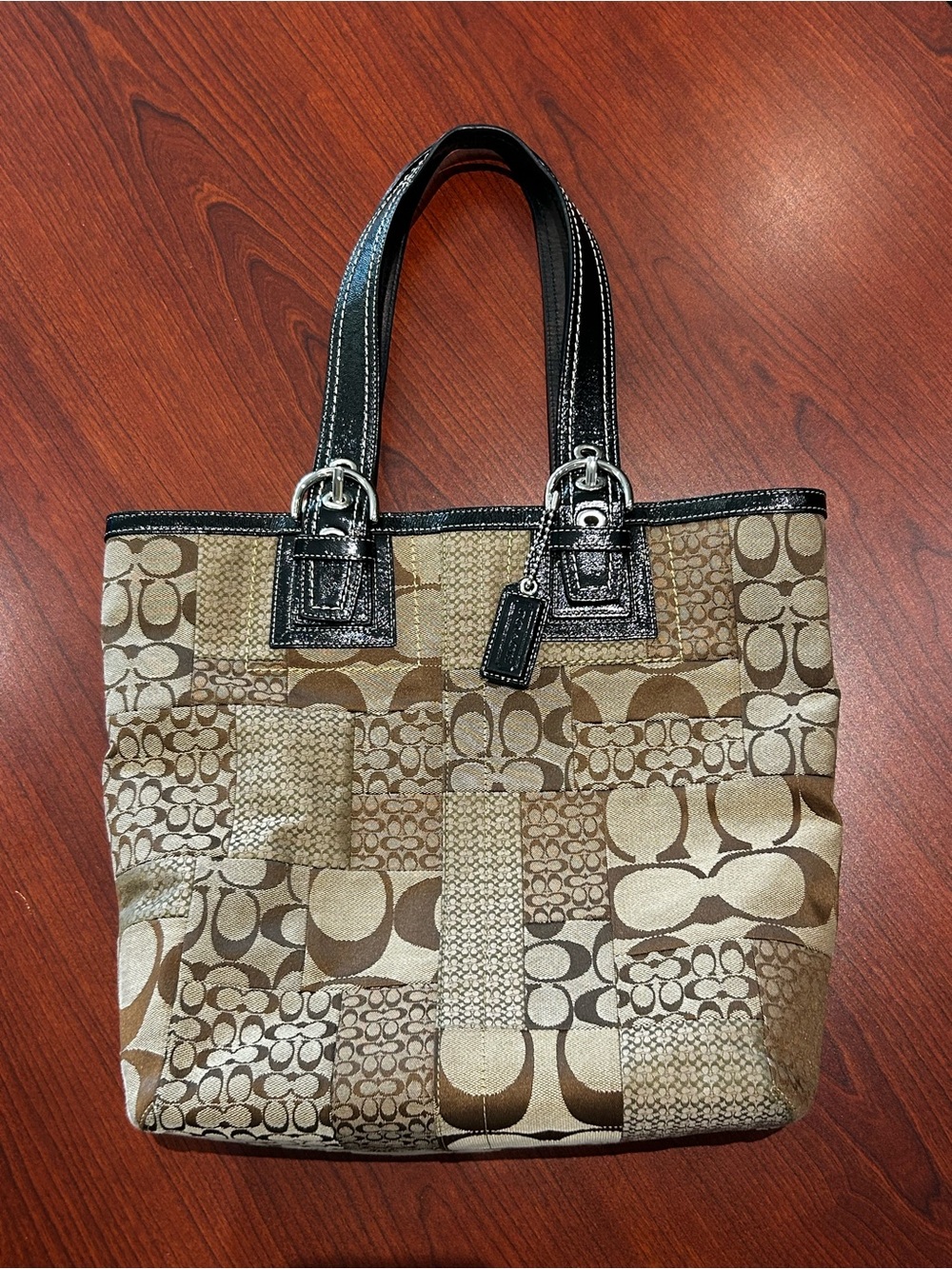 Coach Soho Signature Patchwork Tote F12318